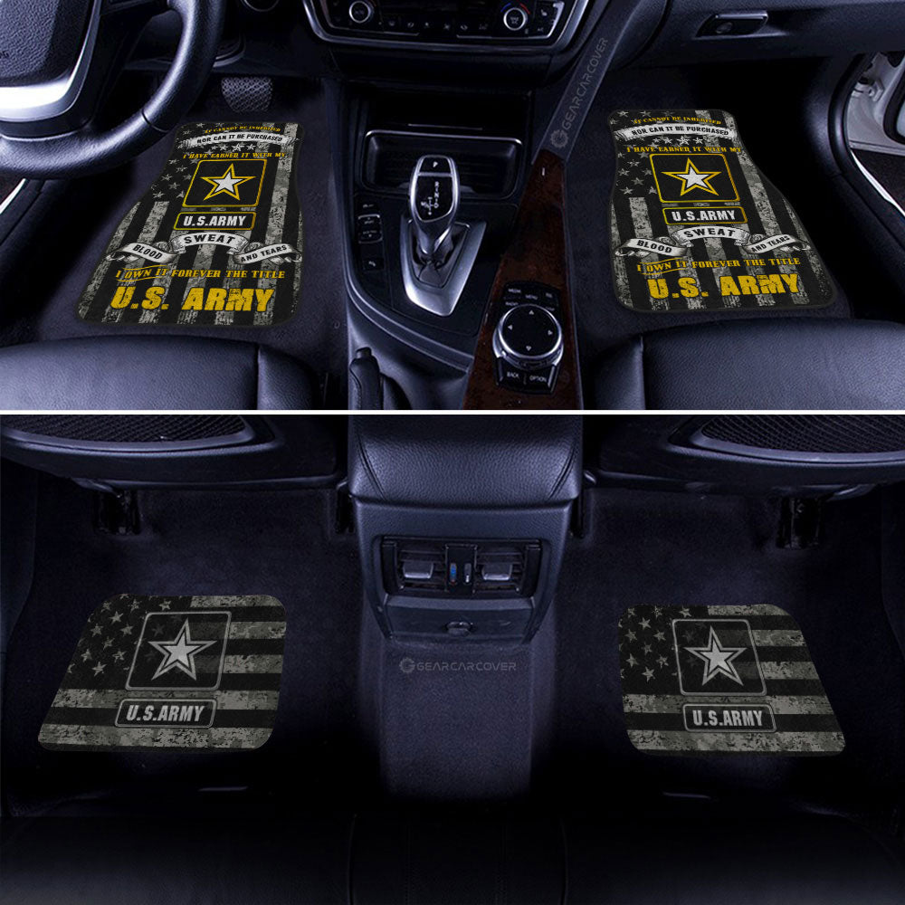 US Army Car Floor Mats Custom Car Accessories