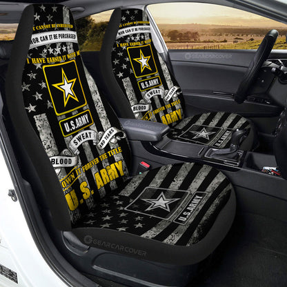 US Army Car Seat Covers Custom Car Accessories