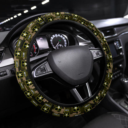 US Army Car Steering Wheel Cover