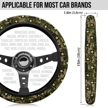 US Army Car Steering Wheel Cover
