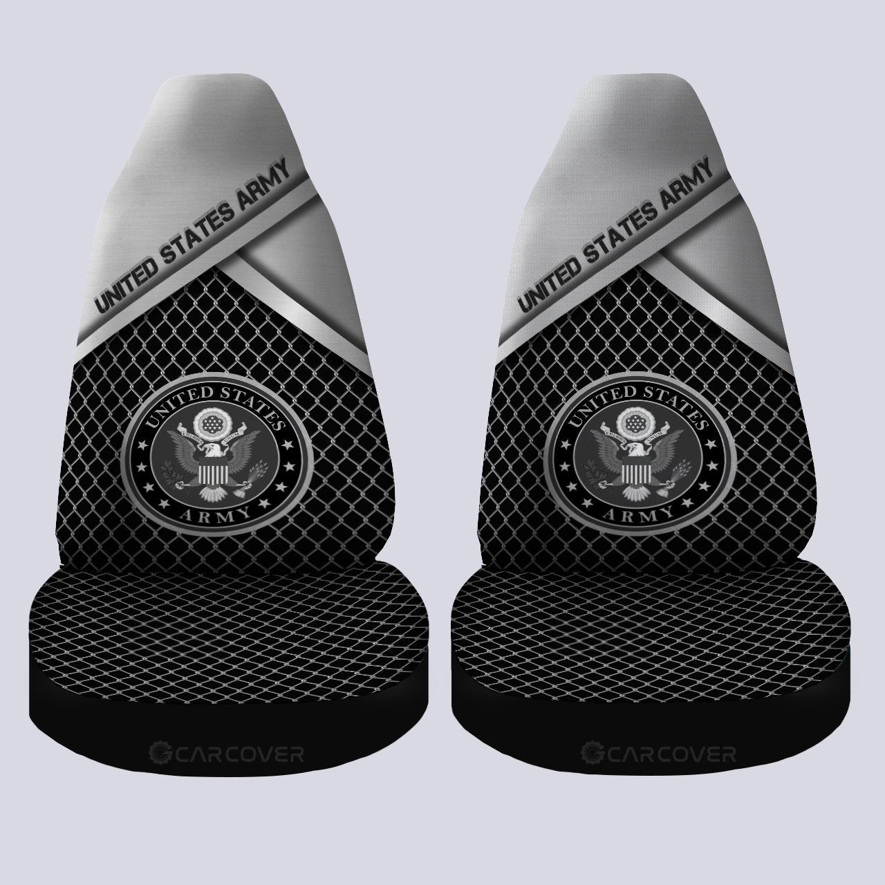 US Army Military Car Seat Covers Custom Sport Car Accessories