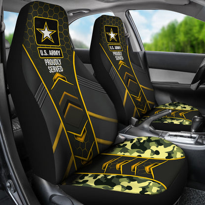 US Army Prouly Served Car Seat Covers