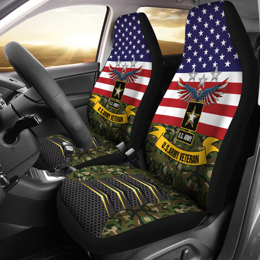 US Army Veteran Car Seat Covers