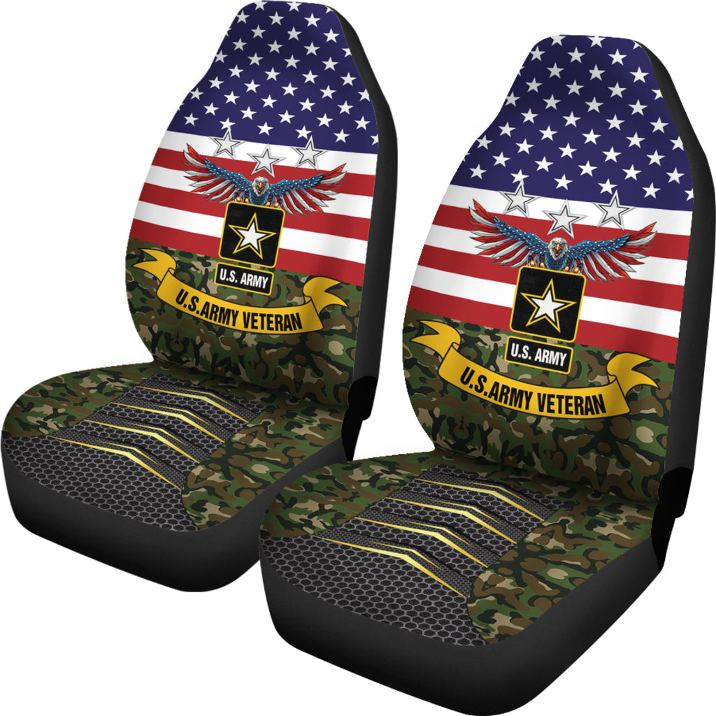 US Army Veteran Car Seat Covers