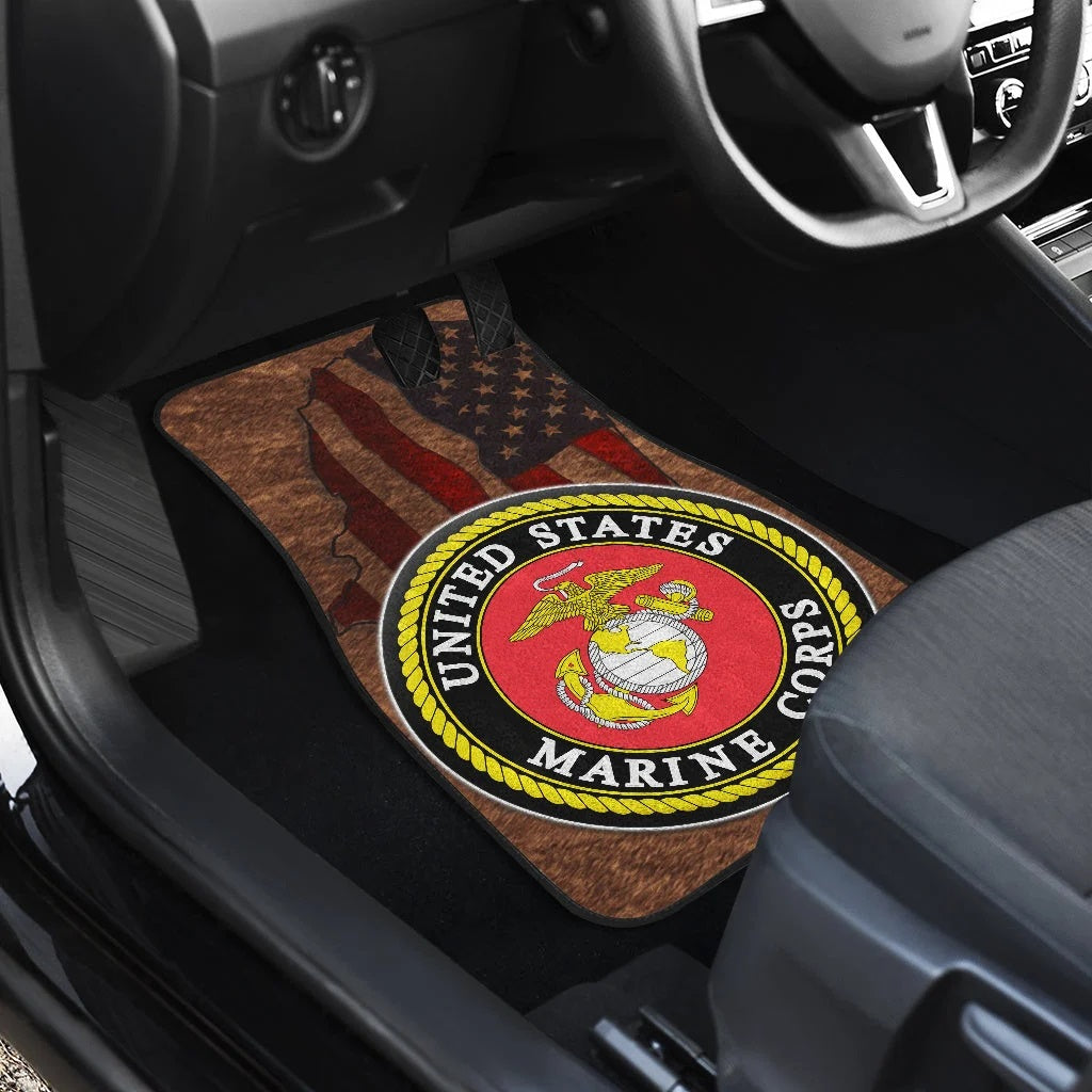 US Independence Day US Marine Corps Semper Fidelis Car Floor Mats Car Accessories