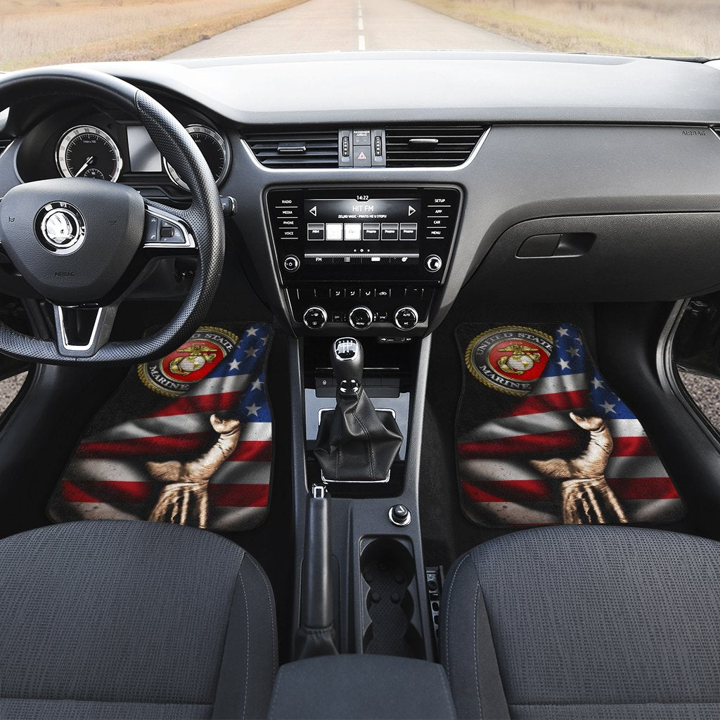 US Marine Corps Car Floor Mats Custom American Flag Car Accessories