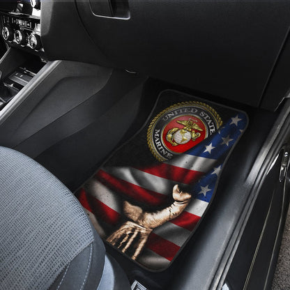 US Marine Corps Car Floor Mats Custom American Flag Car Accessories