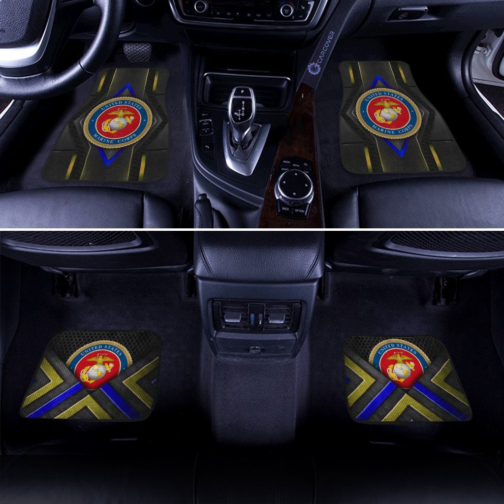 US Marine Corps Car Floor Mats Custom Military Car Accessories