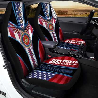 US Marine Corps Car Seat Covers Custom Car Accessories