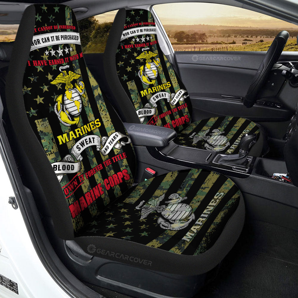 US Marine Corps Car Seat Covers Custom Car Accessories