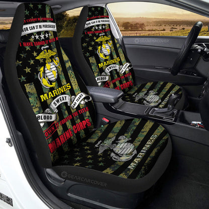 US Marine Corps Car Seat Covers Custom Car Accessories