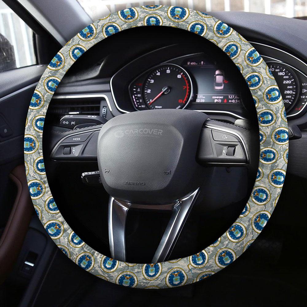 US Military Air Force Steering Wheel Cover Custom Car Accessories