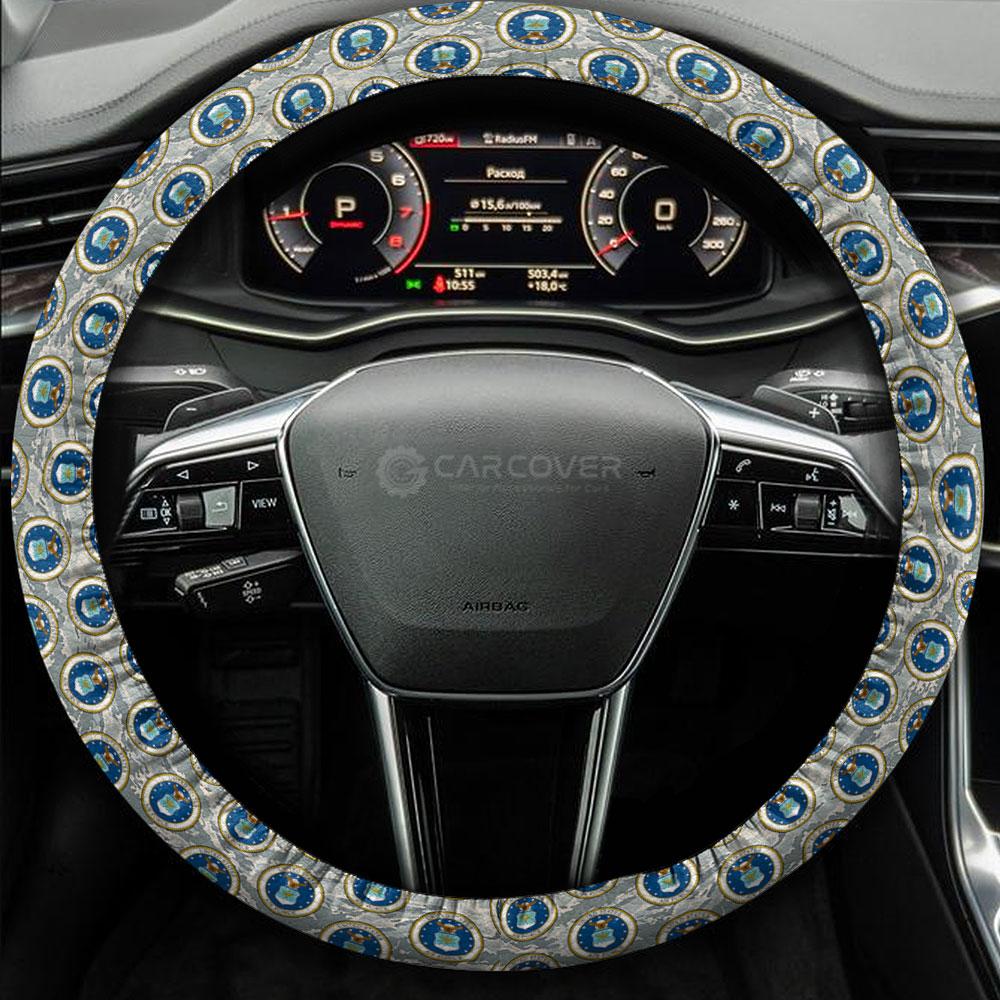 US Military Air Force Steering Wheel Cover Custom Car Accessories