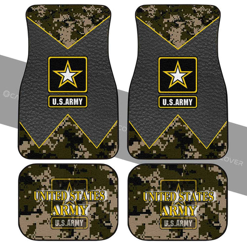 US Military Car Floor Mats Custom U.S Army Car Accessories