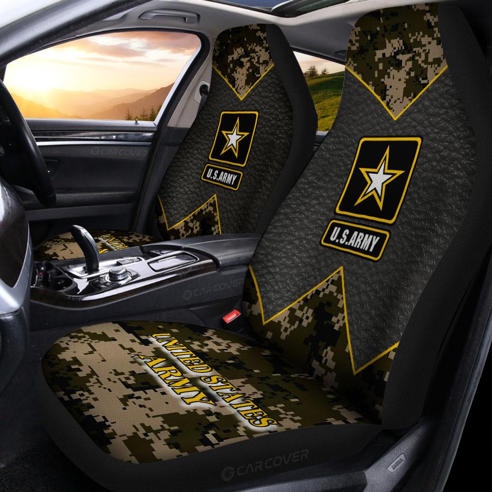 US Military Car Seat Covers Custom U.S Army Car Accessories