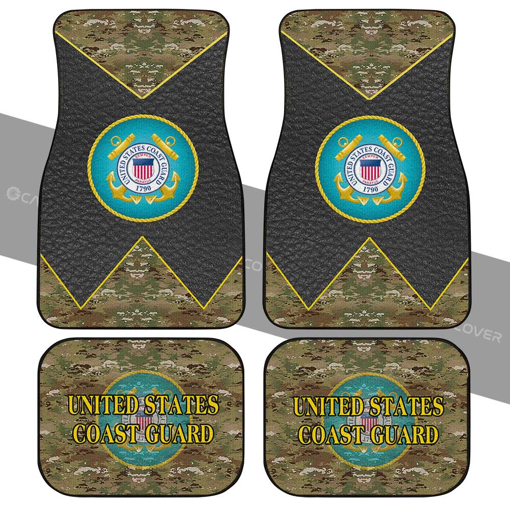 US Military Coast Guard Car Floor Mats Custom Car Accessories