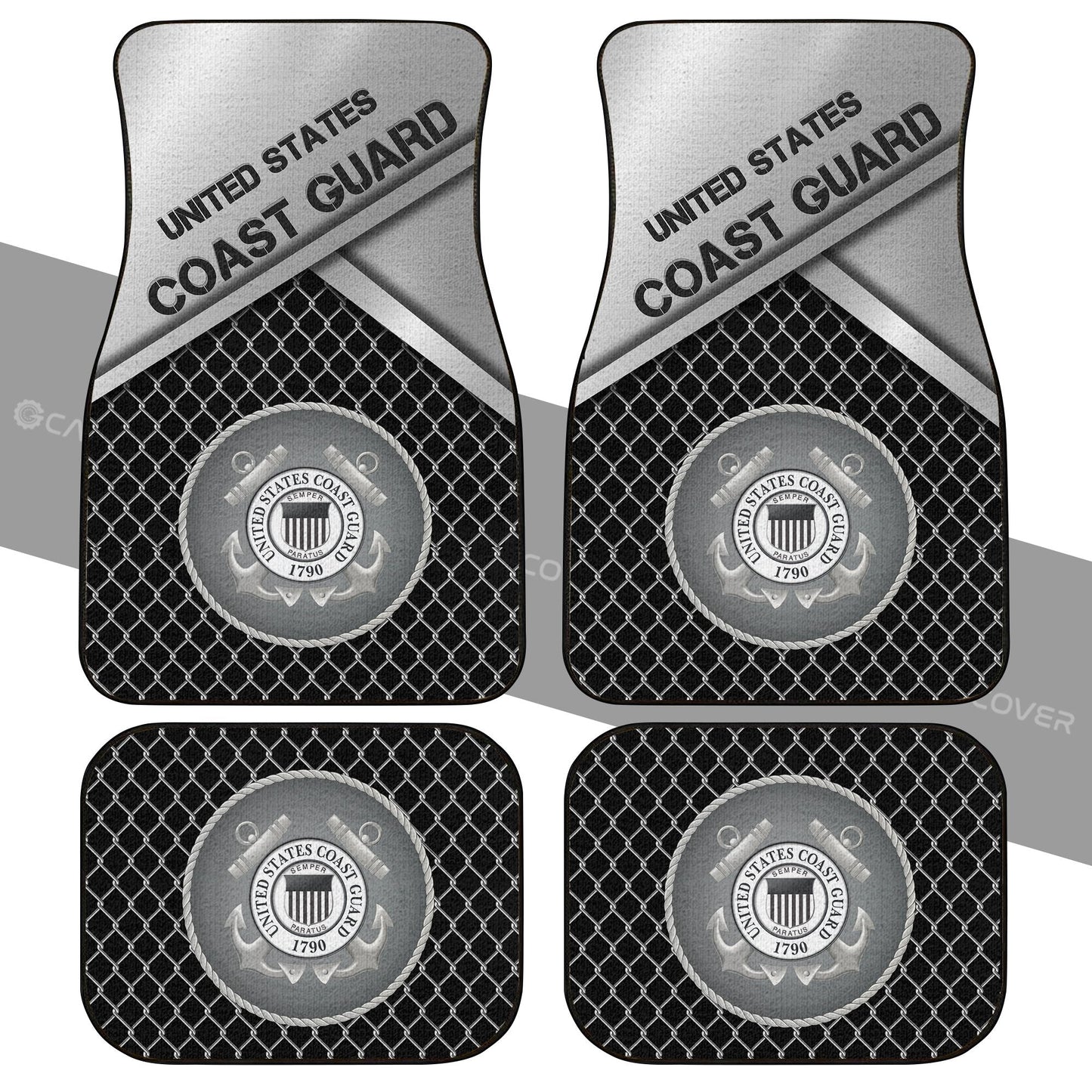 US Military Coast Guard Car Floor Mats Custom Car Interior Accessories