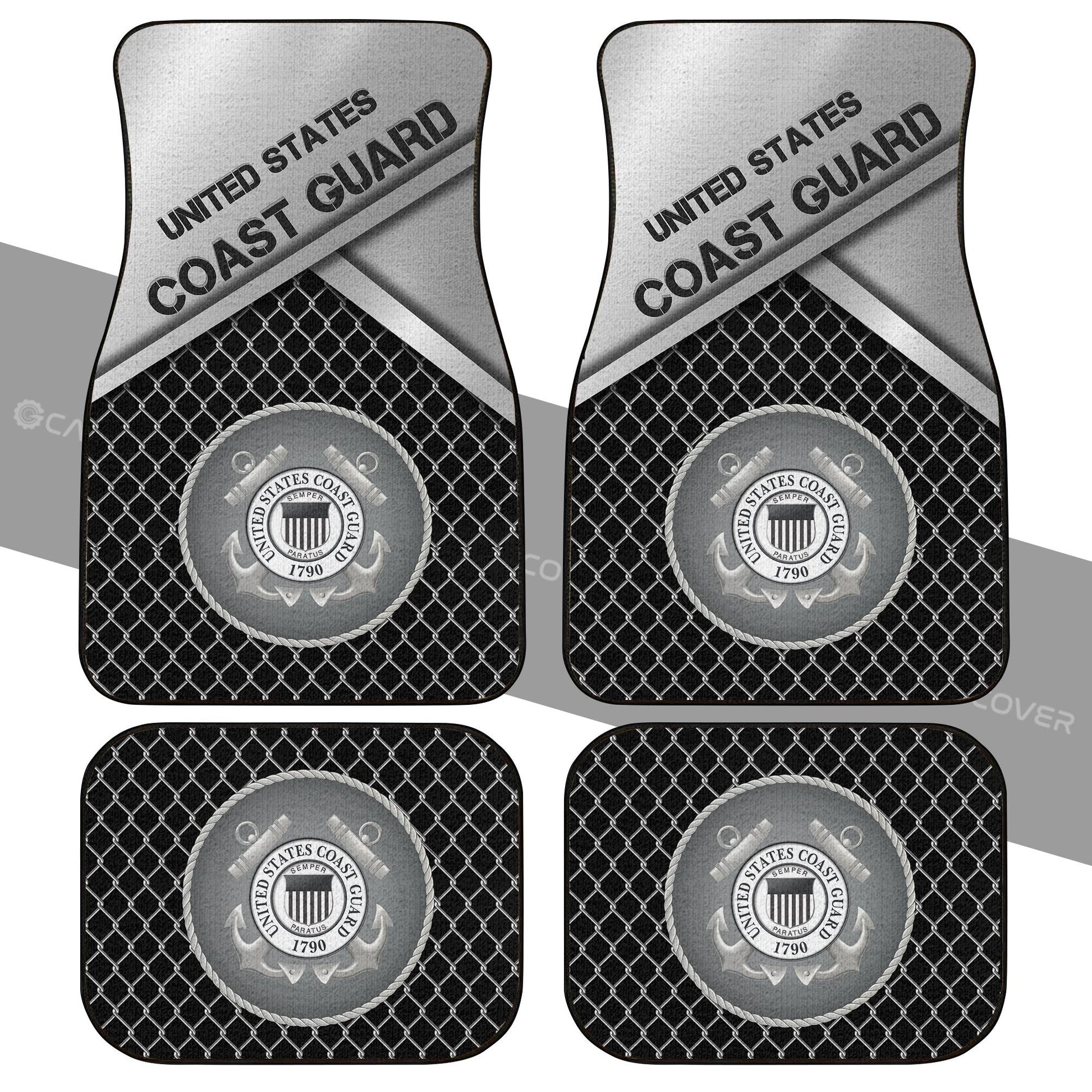US Military Coast Guard Car Floor Mats Custom Car Interior Accessories