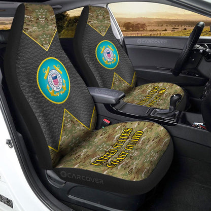 US Military Coast Guard Car Seat Covers Custom Car Accessories