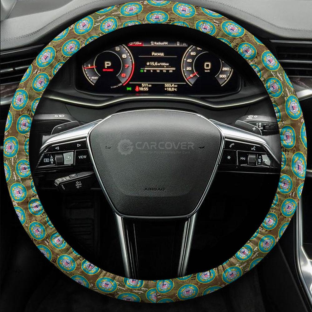 US Military Coast Guard Steering Wheel Cover Custom Car Accessories
