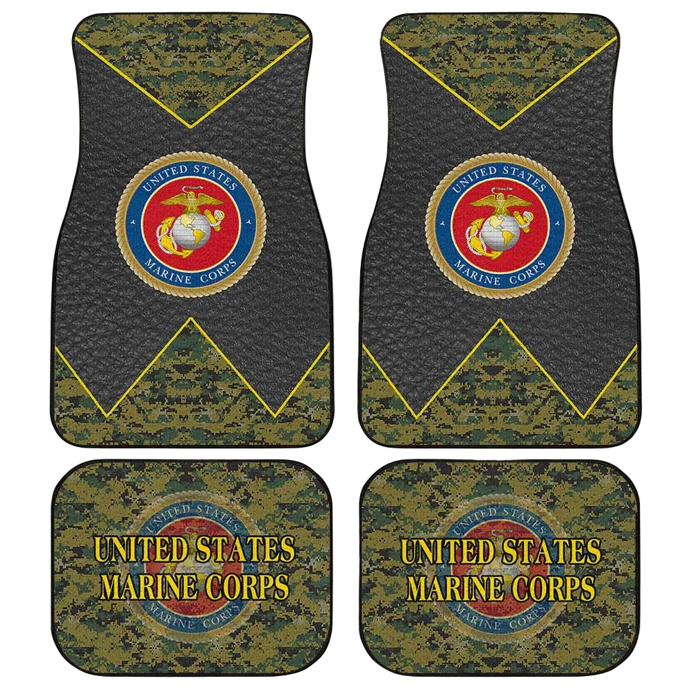 US Military Marine Corps Car Floor Mats Custom Car Accessories