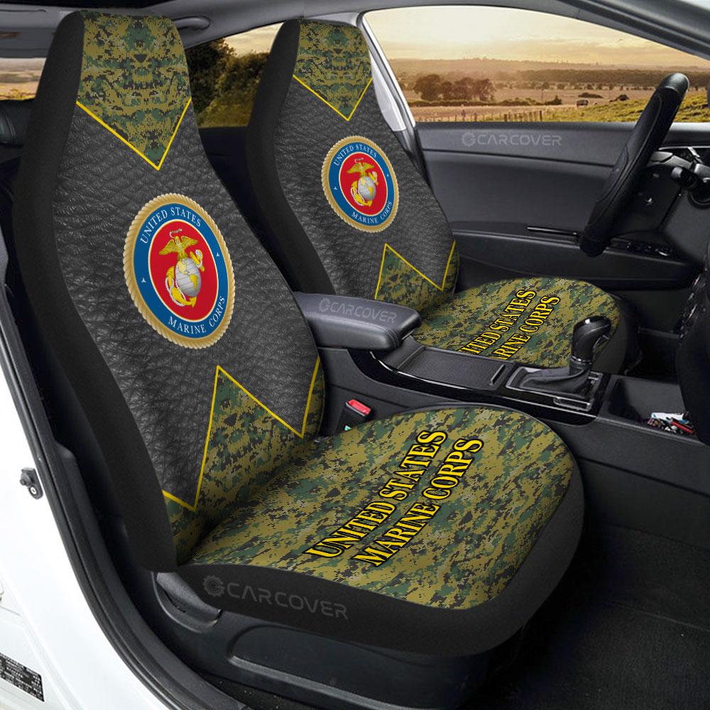 US Military Marine Corps Car Seat Covers Custom Car Accessories