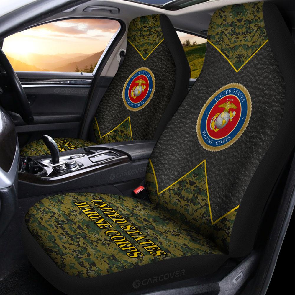 US Military Marine Corps Car Seat Covers Custom Car Accessories
