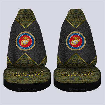 US Military Marine Corps Car Seat Covers Custom Car Accessories