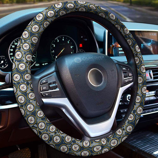 US Military Navy Steering Wheel Cover Custom Car Accessories