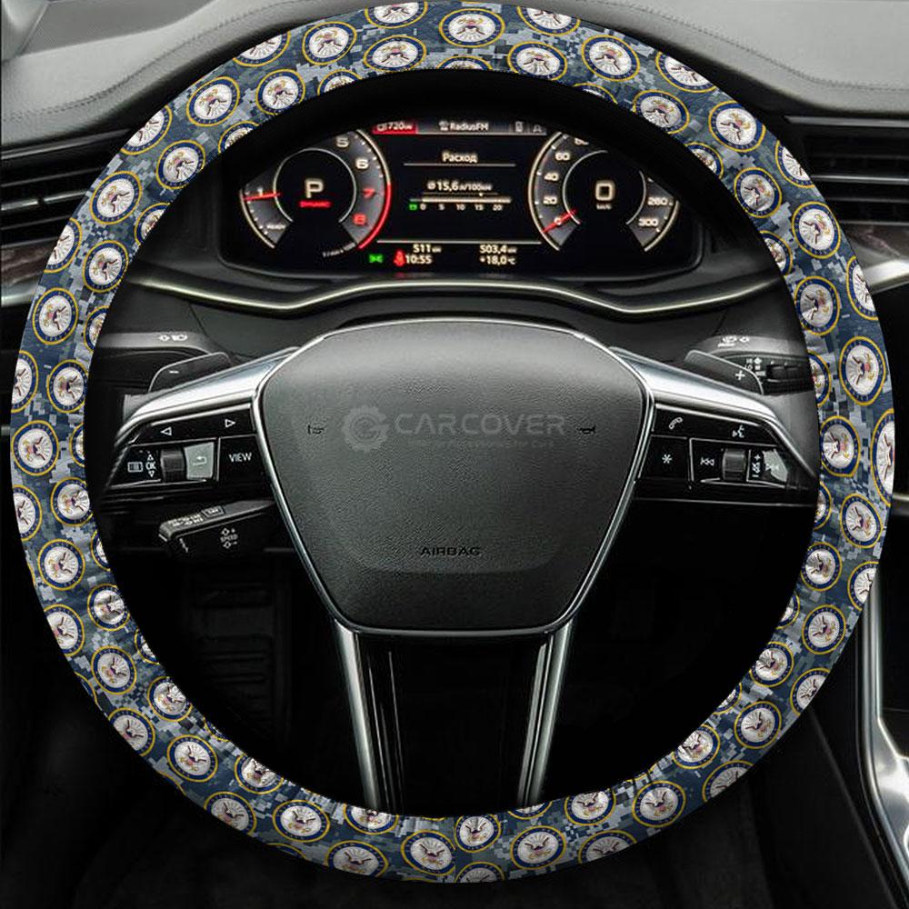 US Military Navy Steering Wheel Cover Custom Car Accessories