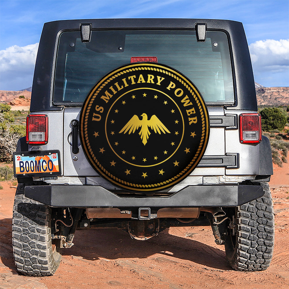 US Military Power Car Spare Tire Cover