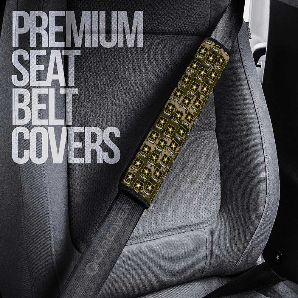 US Military Seat Belt Covers Custom U.S Army Car Accessories