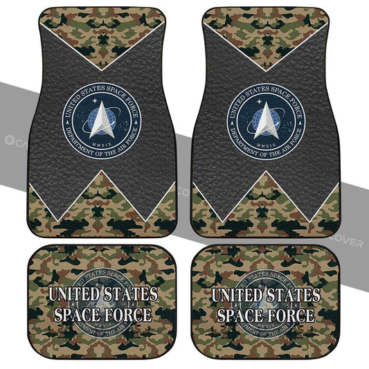 US Military Space Force Car Floor Mats Custom Car Accessories
