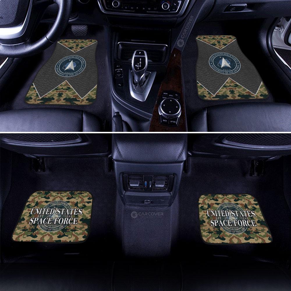 US Military Space Force Car Floor Mats Custom Car Accessories