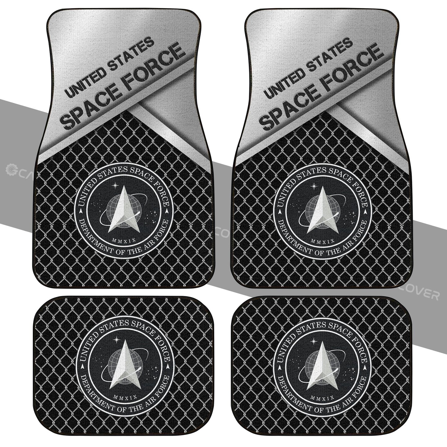 US Military Space Force Car Floor Mats Custom Car Interior Accessories