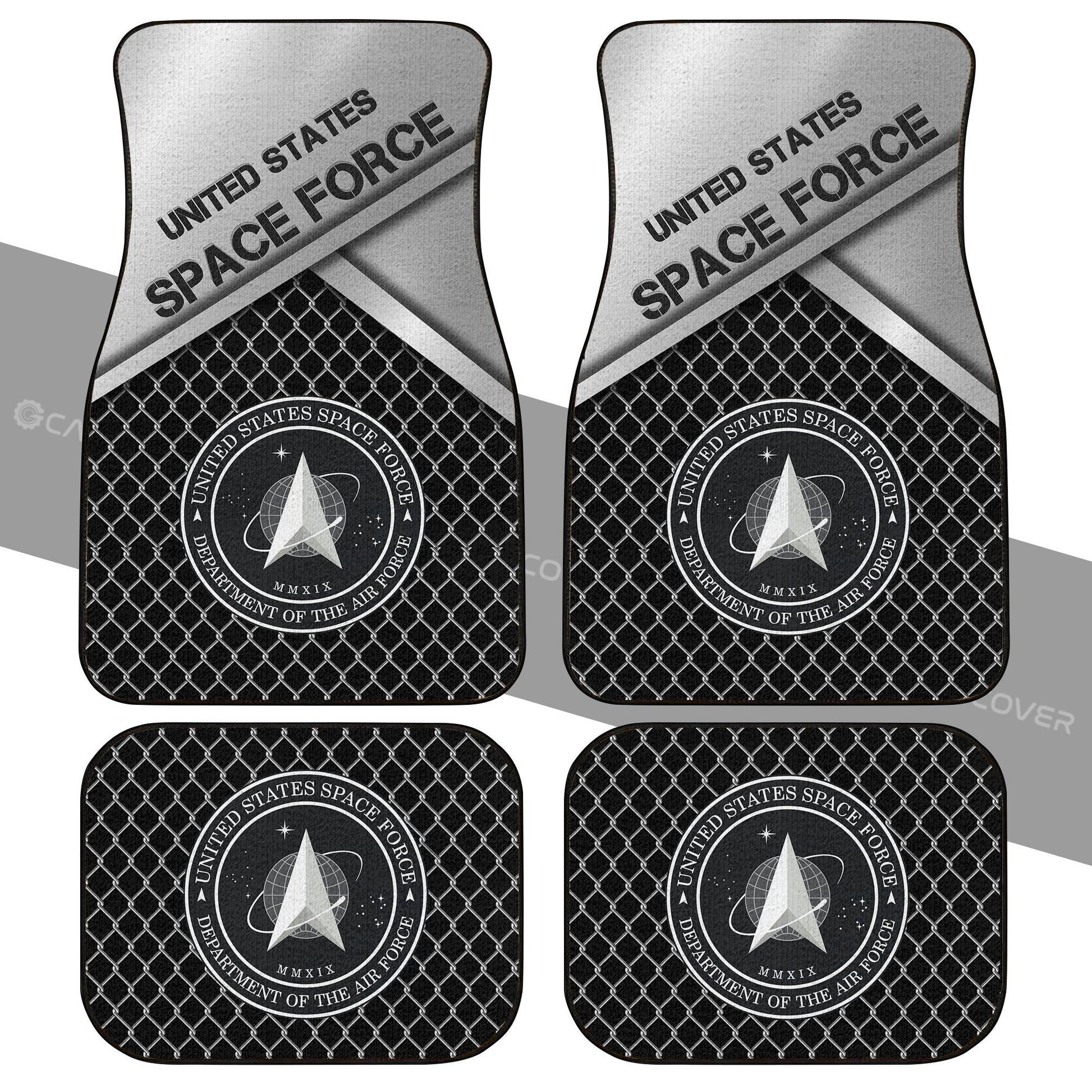 US Military Space Force Car Floor Mats Custom Car Interior Accessories