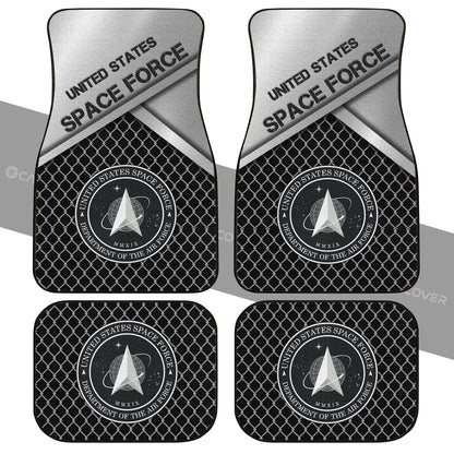 US Military Space Force Car Floor Mats Custom Car Interior Accessories