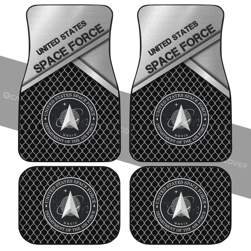 US Military Space Force Car Floor Mats Custom Car Interior Accessories