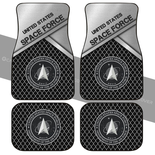 US Military Space Force Car Floor Mats Custom Car Interior Accessories