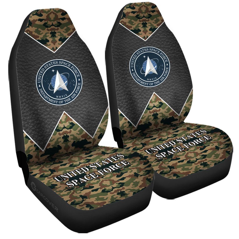 US Military Space Force Car Seat Covers Custom Car Accessories