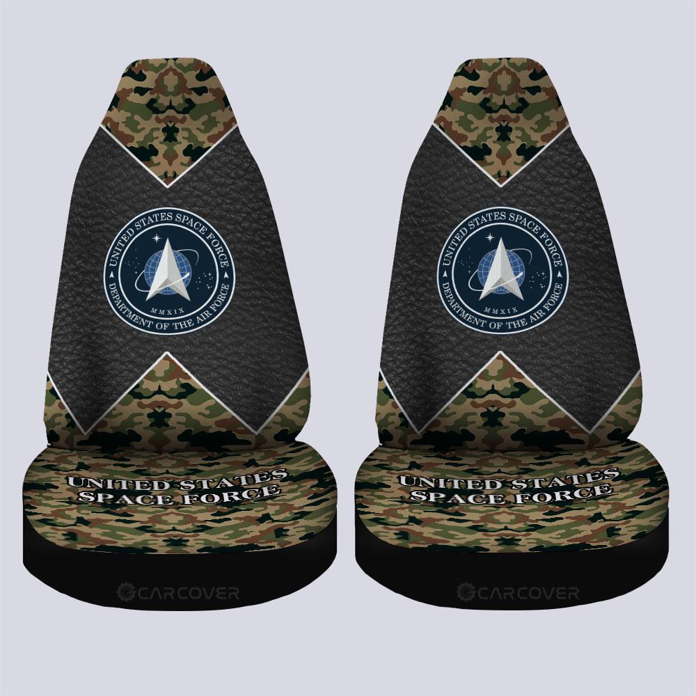 US Military Space Force Car Seat Covers Custom Car Accessories
