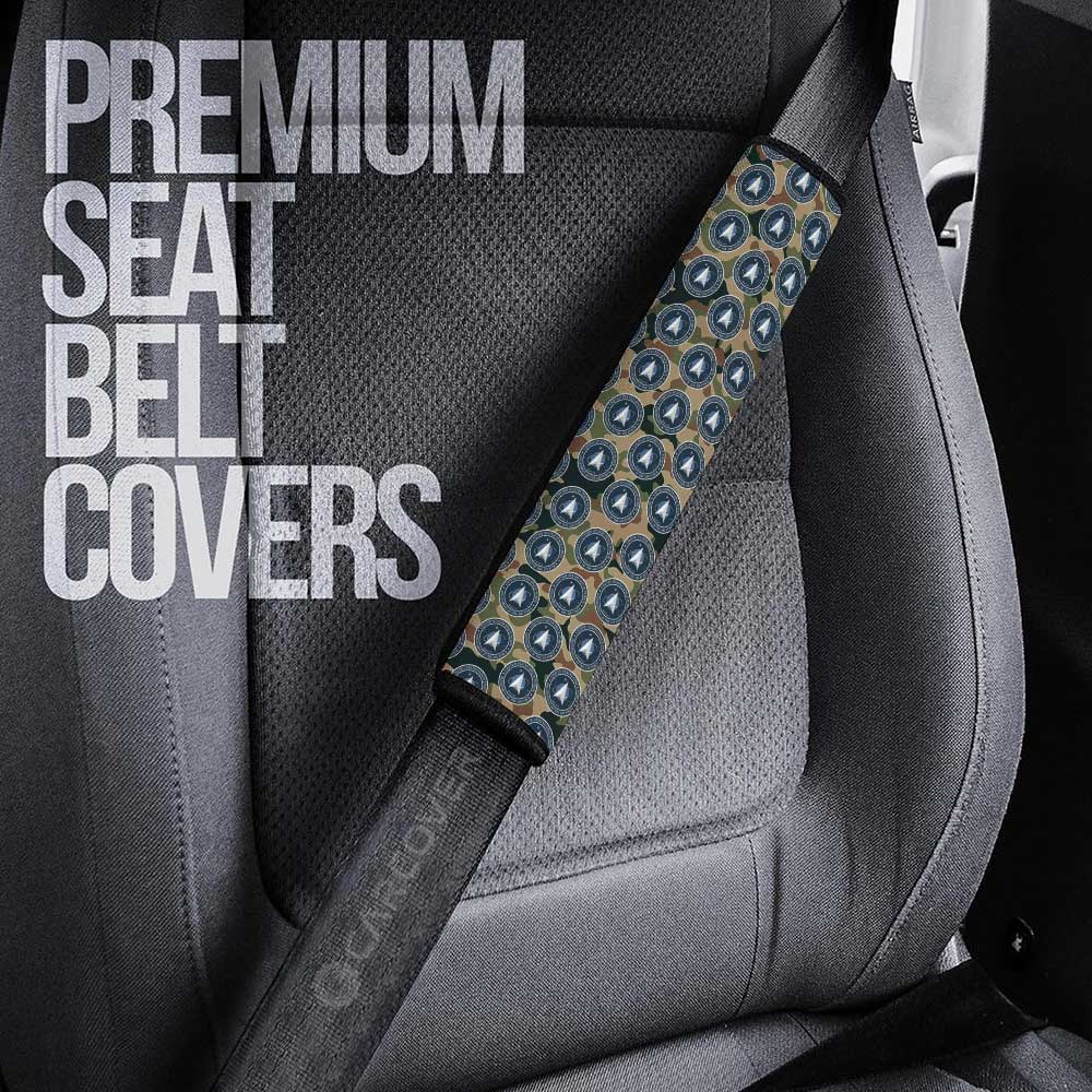 US Military Space Force Seat Belt Covers Custom Car Accessories
