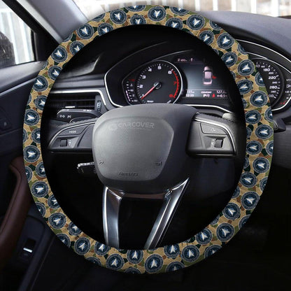 US Military Space Force Steering Wheel Cover Custom Car Accessories