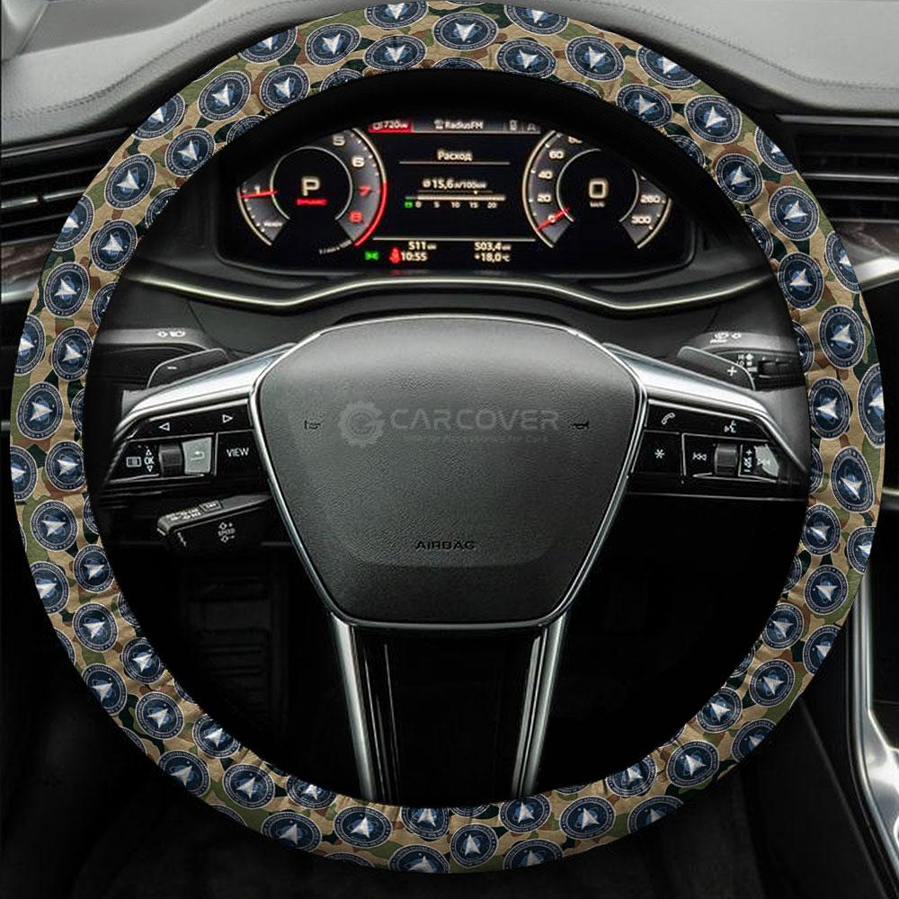 US Military Space Force Steering Wheel Cover Custom Car Accessories