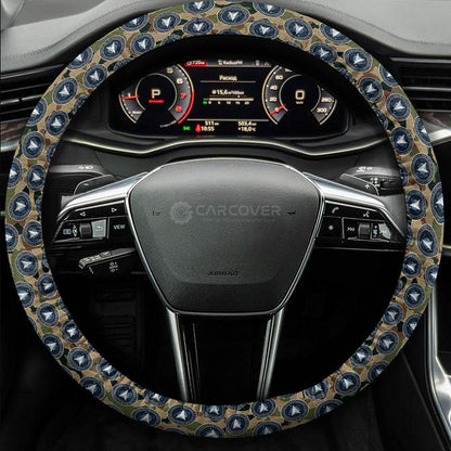 US Military Space Force Steering Wheel Cover Custom Car Accessories