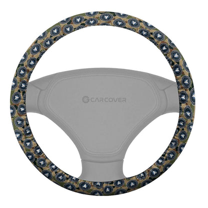 US Military Space Force Steering Wheel Cover Custom Car Accessories