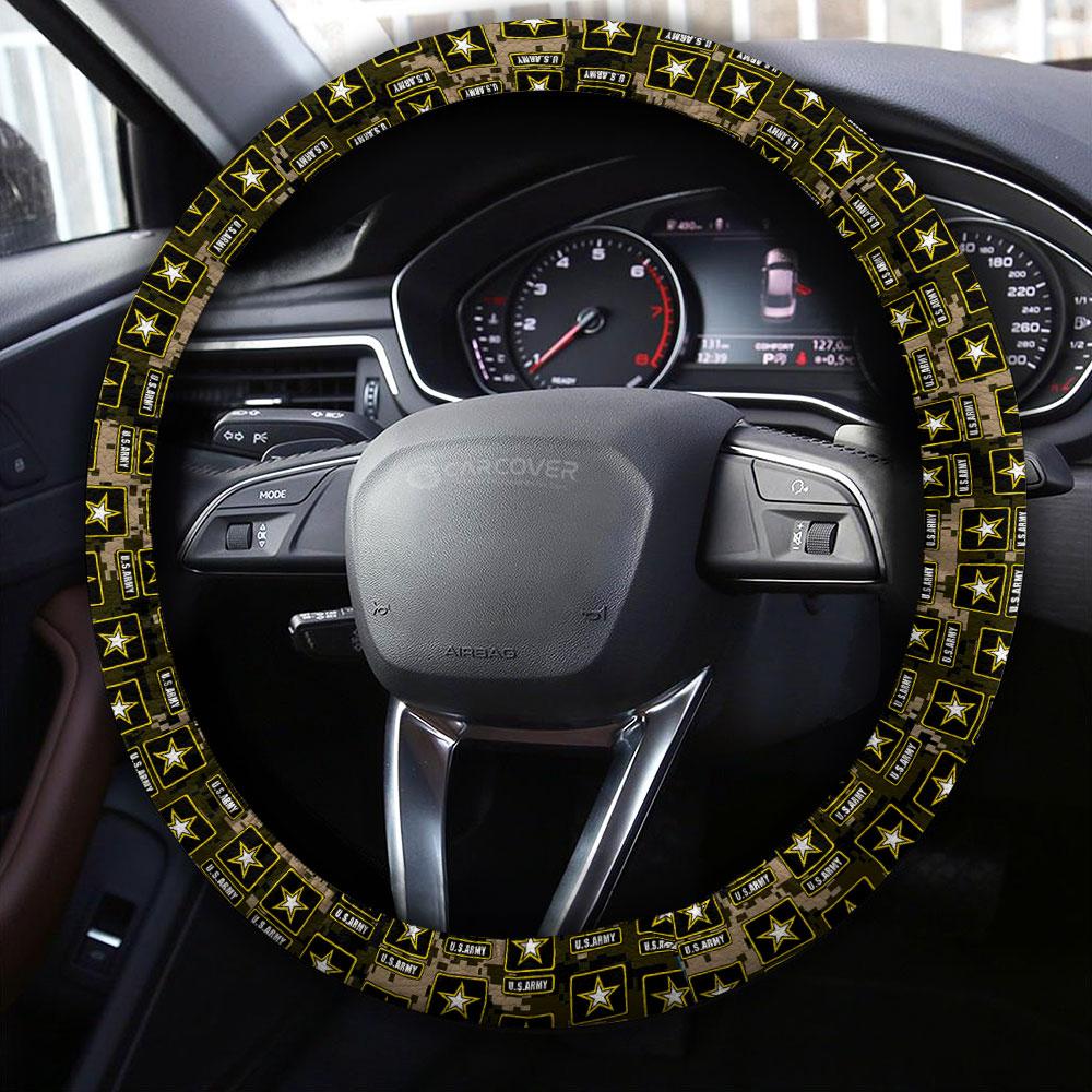 US Military Steering Wheel Cover Custom U.S Army Car Accessories