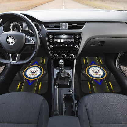 US Navy Car Floor Mats Custom Military Car Accessories Navy Gifts