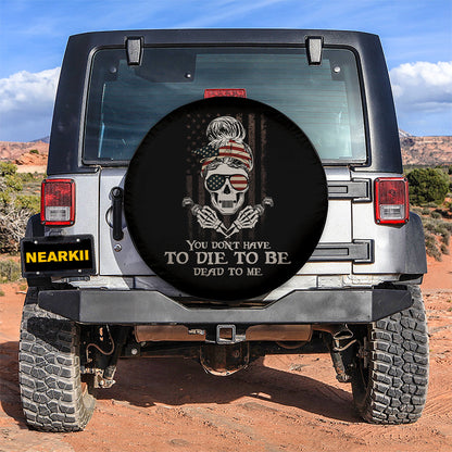 US Skull Jeep Girl You Dont Have Car Spare Tire Cover