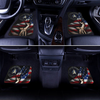 US Space Force Car Floor Mats Custom American Flag Car Accessories